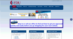 Desktop Screenshot of fdufcu.org